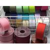 Grosgrain Ribbon Plain, 25 mm Wide, Many Colours, from 2 m, Sold by the Metre (638 Bone)