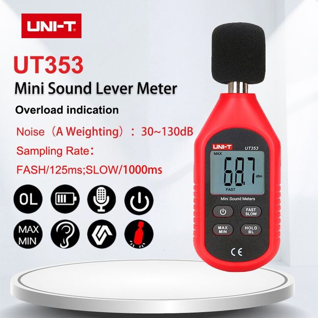 UNI-T Ut333 Mini Digital Air Temperature and Humidity Meter