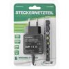 InLine 26608N Universal Steckernetzteil, 5V / 15W, mit 8 Wechselstecker, Micro-USB, USB-C
