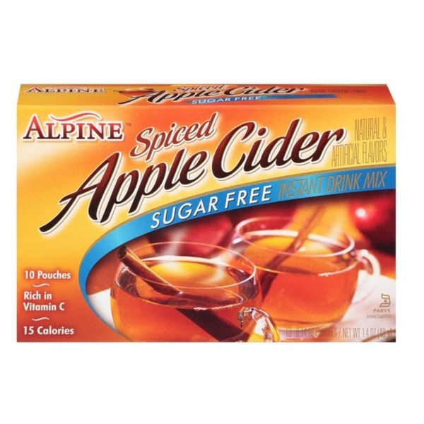 Alpine Spiced Apple Cider Sugar Free-10 pack - PACK OF 4