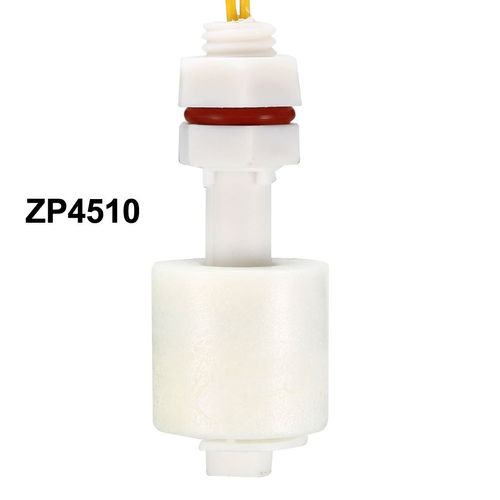 uxcell M10 Float Switch, 2.2 inches (57 mm), PP, White, Yellow, Plastic, Water Level Sensor, Pack of 2