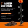 SuperHandy Earth Auger Electric Power Head