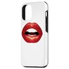 iPhone 14 Red Lips Lipstick Kiss Case