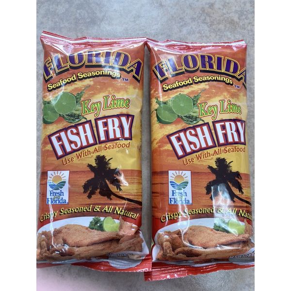 [2-Pack] Florida Key Lime Fish Fry