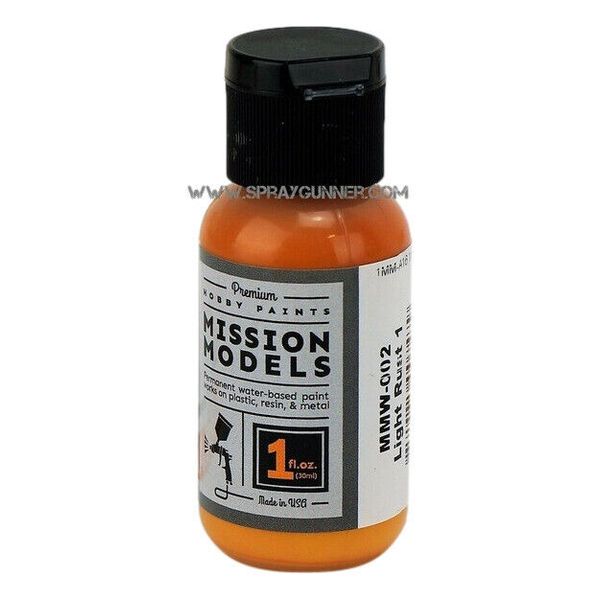 Mission Models Paints Color: MMW-002 Light Rust 1