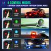 8 Gang Switch Panel Toggle Touch On-Off LED Indicator Circuit Control Relay Box