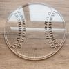 Baseball Router Template, Clear Acrylic Router Jig, Woodworking Template (11.75")