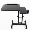 Sallurmose Double Countertops Tattoo Workstation,Portable Mobile Adjustable Height Tattoo Tray Work Station Supply Desk Table with Wheels US Stock