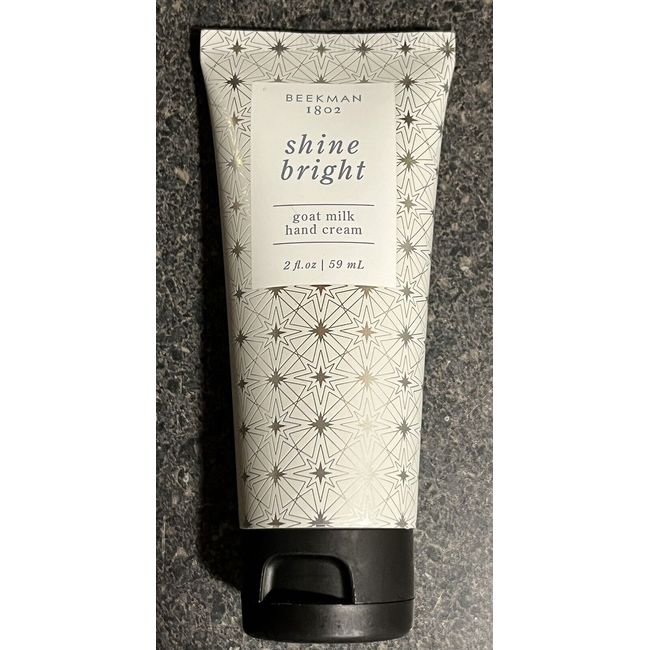 Beekman 1802 SHINE BRIGHT Goat Milk Hand Cream 2 fl oz CHRISTMAS HOLIDAY Sealed