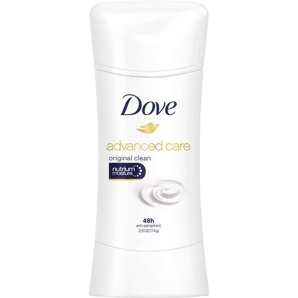 Dove Advanced Care Original Clean Antiperspirant Deodorant, 2.6 Ounce - 12 per case.