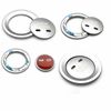 Keyless Ignition Switch Start Gold Trim Cover w/Surrounding Ring For Chevy GMC