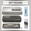 EASTTOP 12Hole Chromatic Harmonica Forerunner Harmonica C  Chromatic Mouth Organ