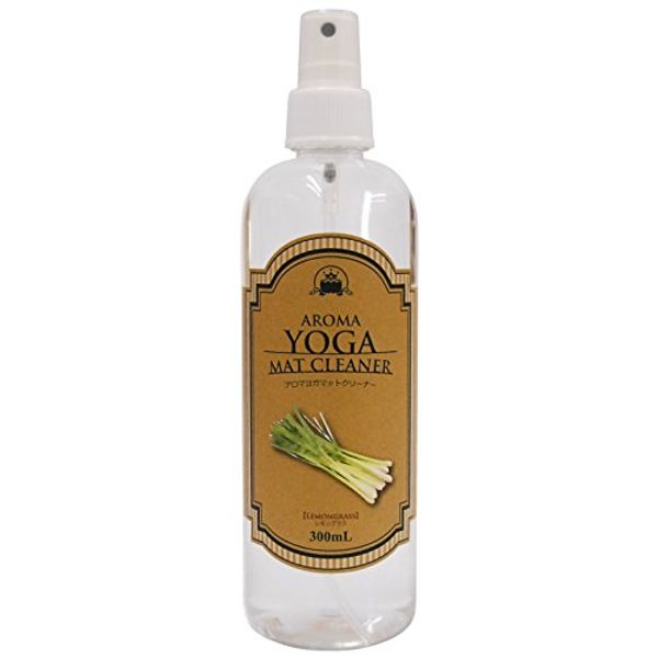 Kusanoha Cosmetics Yoga Mat Cleaner, Lemongrass, 10.1 fl oz (300 ml), Cloudy