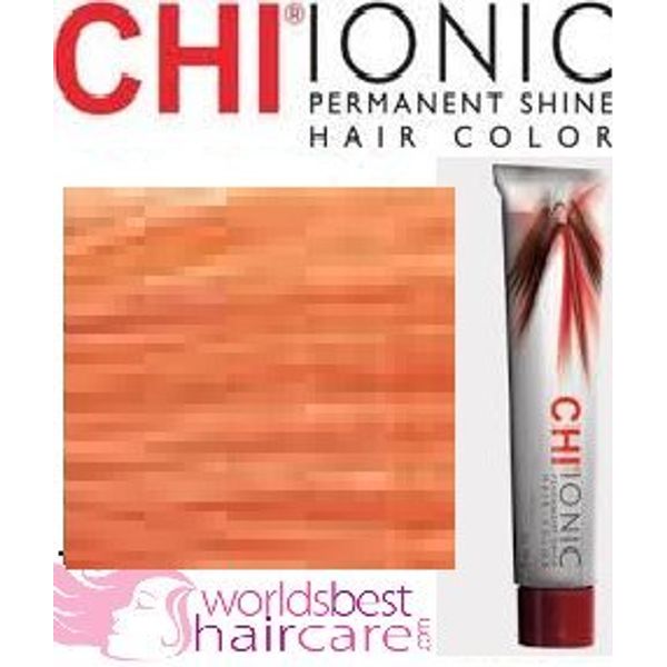 Chi ionic permanent shine hair color 8c medium copper blonde
