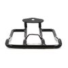 sourcing map Motorcycle Rear Luggage Rack Carrier Shelf Black