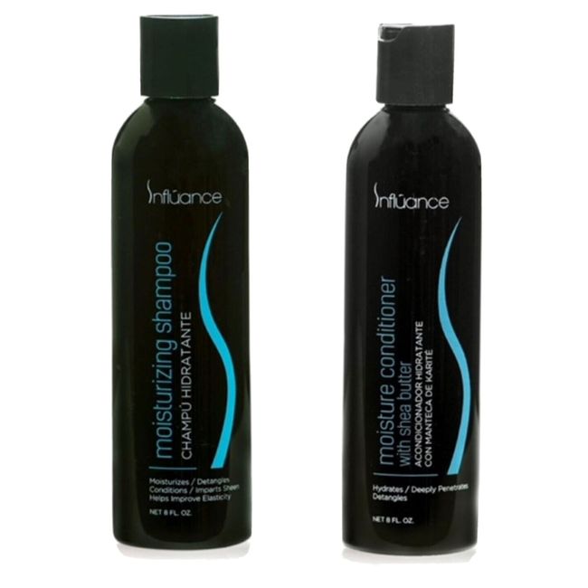 Influance Moisturizing Shampoo and Conditioner 8 oz for All Hair Types