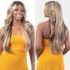 FreeTress Equal Curtain Bangs HD Lace Front Wig Bombshell (OM-TAUPE)