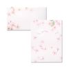 G.C.PRESS Pure Natural Cherry Blossom Stationery Envelopes Set