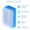ARGOMAX - 6 Pack Bath & Body Hands Scrub Sponge Brushes