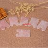 Natural U Shape Gua Sha Tool Rose Quartz Gua Sha Tools SPA Message Beauty Tool