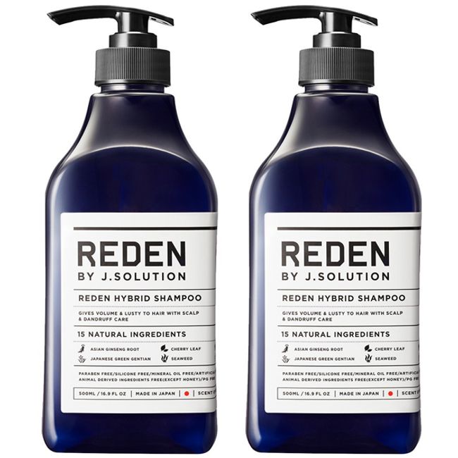 REDEN Hybrid Shampoo Woody Musk Scent 500ml Set of 2 Genuine Product