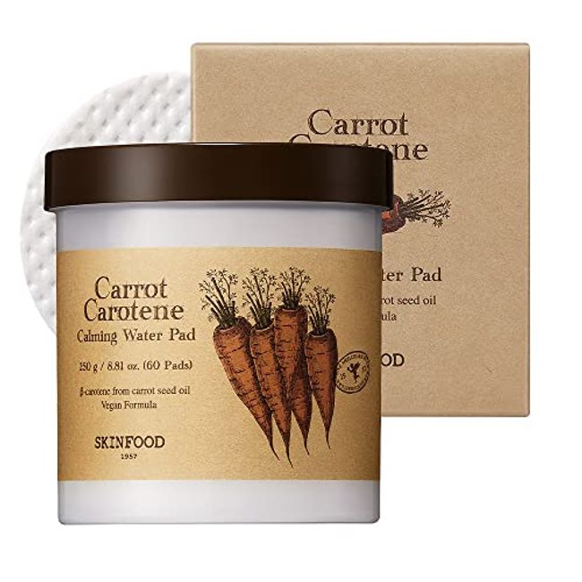 Carrot Caroten Calming Water Pad 250g/60pcs