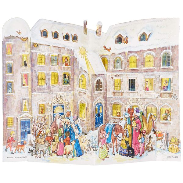 Advent Calendar "An der Burg": Paper Advent Calendar