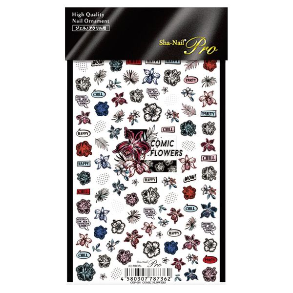 Sha – Nail Pro Comic Flower neirusi-ru