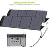 ALLPOWERS 200W Portable Solar Panel Kit for Solar Generator Camping Refurbished