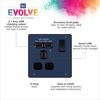 BG Electrical Evolve Single Switched Power Socket + 2 USB Charging Ports