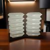 12pc Eco-Friendly Reusable BPA-Free Plastic Meal Prep Lunch Box Containers  NOS