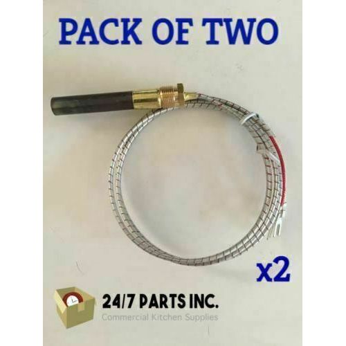 PACK OF TWO Mendota 05-07-00061 Gas Fireplace Thermopile Thermogenerator