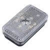 AB Tools Mini Front Marker Light for Trailer, Caravan White Clear Lamp PAIR TR146