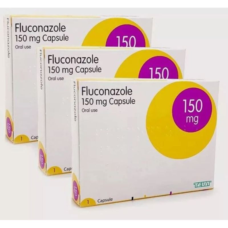 Oral Tablet Cap Single Dose Treatment Thrush 150mg x3 Pack (Brand May Vary)