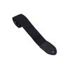 MARTIN 18A0103 BASIC NYLON W/PICK HOLDER BLACK Guitar Strap, Black