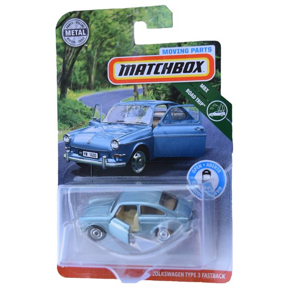 Matchbox '65 VW Type 3 Fastback, Blue