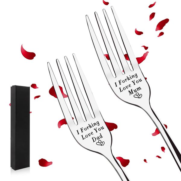 Gifts for Mum,Daddy Gifts,Birthday Gifts for Mum,Mothers Day Mum Gifts,Fathers Day Dad Gifts from Daughter,Mum Gifts from Daughter,Mum and Dad Gifts,Gifts for Parents,Fork Gifts for Mum and Dad