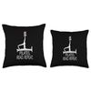 Pilates books Reformer Pilates Read Repeat Throw Pillow