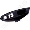 Black Interior Door Pull Handle Trim Front Pair Set for 94-04 Ford Mustang