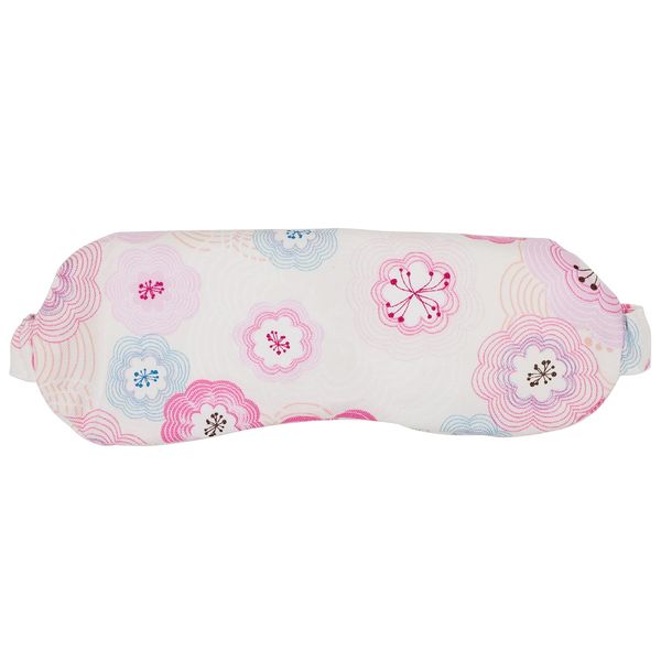 Koji Company 140106 Eye Mask, Salt, Eye Pillow, Cool, Ondine, Made in Japan, Floral Pattern, Pink