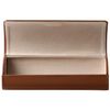 MIDI MIDI Glasses Case, Elegant Slim Hard Case (case-003), Braun