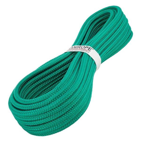 Polypropylene Rope PP 14mm 5m Color Green (0117) Braided