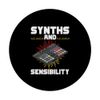 Synths And Sensibility | Equalizer Vinyl Record | Deejay DJ PopSockets Standard PopGrip