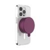 PopSockets Multi-Surface Suction Phone Mount, Detachable Surface Mount, Phone Stand Compatible with MagSafe® - Red Wine