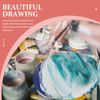Healifty Round Canvas Panel Boards for Painting Decorations 50cm