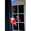 Noma Acrylic Santa Climbing Light String : Plug in with Timer : 30cm : Indoor/Outdoor : LED