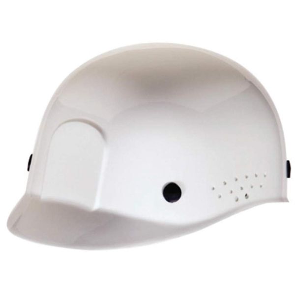 Radnor White Polyethylene Bump Cap With Adjustable Headband