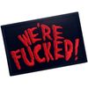 We are messed up with embroidered velcro patches