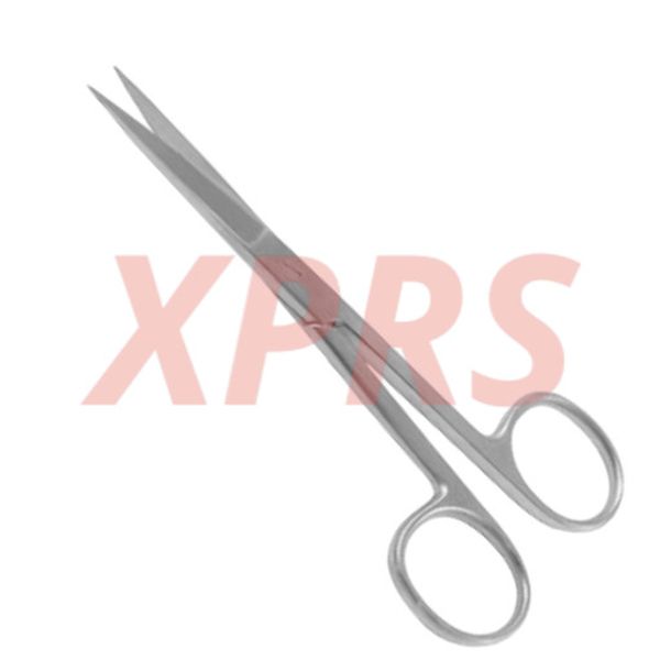 Standard Operating Scissors, 5", Straight, Blunt Tips, Delicate, Prem. German St