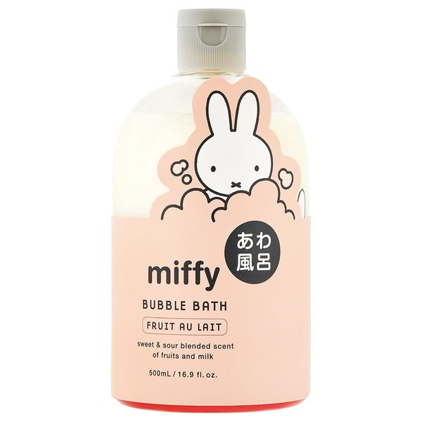 miffy Miffy bubble bath fruit au lait scent 500mL bath salt bubble bath